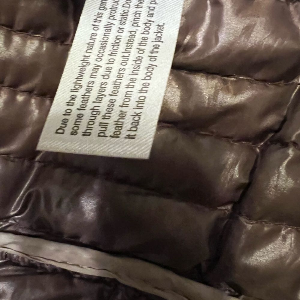 Bronze Rust Calvin Klein bubble jacket! - Picture 13 of 13